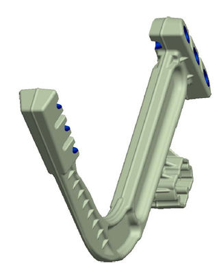 Harga yang bagus CNC Turning Luggage Magnesium Alloy Die Casting 800T Injection Molding on line