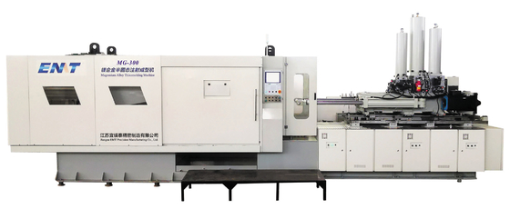 Harga yang bagus 300T Thixomolding Magnesium Alloy Die Casting Machine Proses Semi Sampai Padat on line