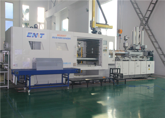 Harga yang bagus T-Groove Way Thixomolding Magnesium 8000kN Injection Molding Equipment on line
