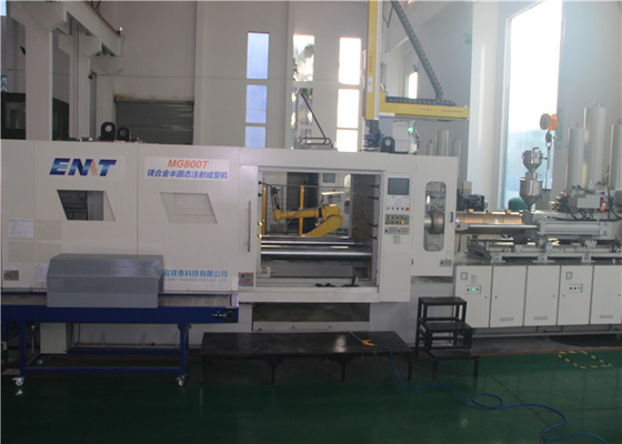 Harga yang bagus T Groove Way Thixomolding Machine Process High Capacity Magnesium Alloy on line